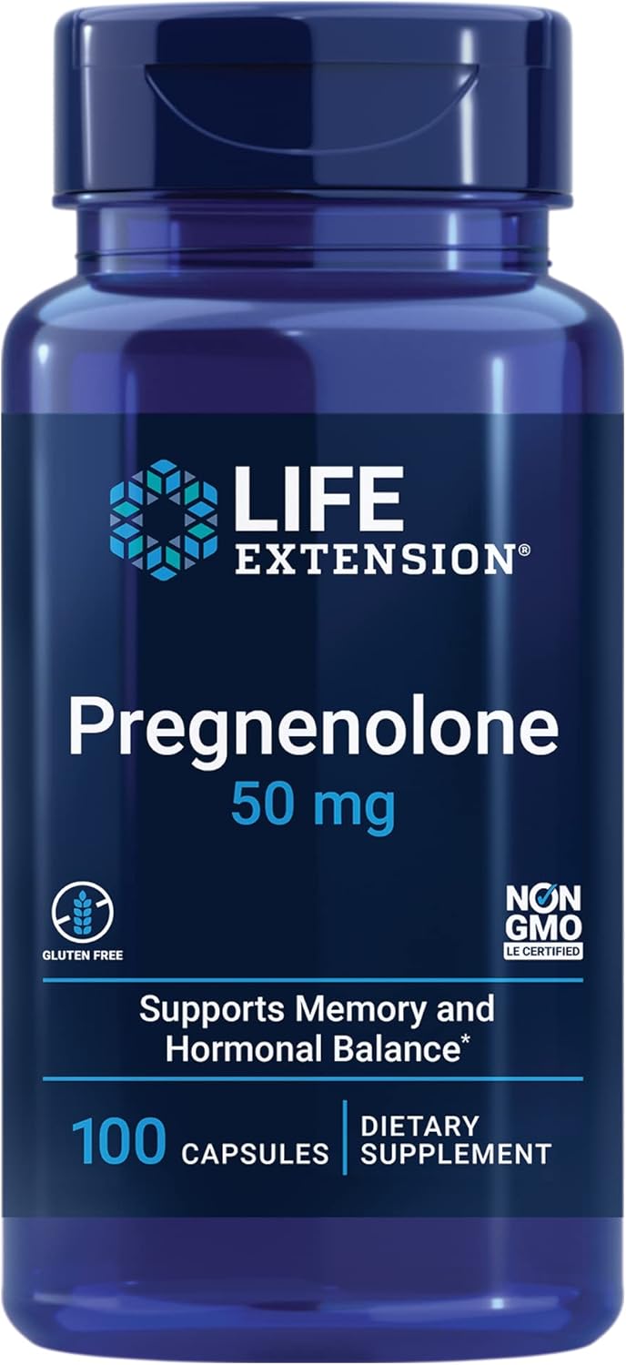 Life Extension Pregnenolone 50mg 100cp