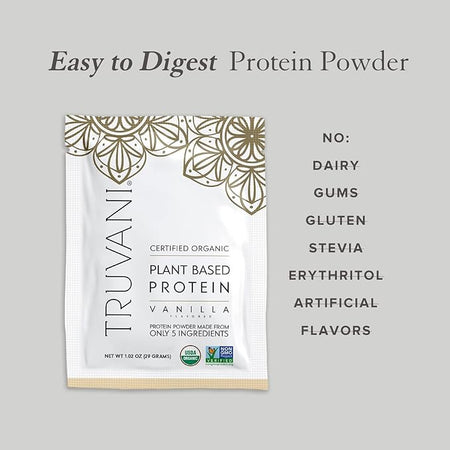 Truvani Protein - Vanilla Plant Protein 1oz
