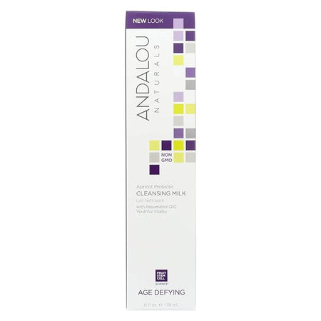 Andalou Probiotic Cleanser Apricot 6oz-[HealthWay]