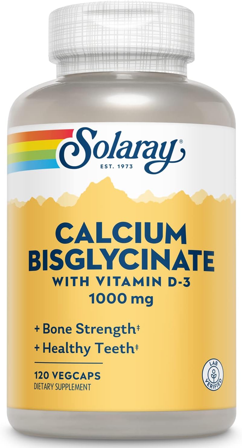 Solaray Calcium Bisglycinate 1000mg 120cp