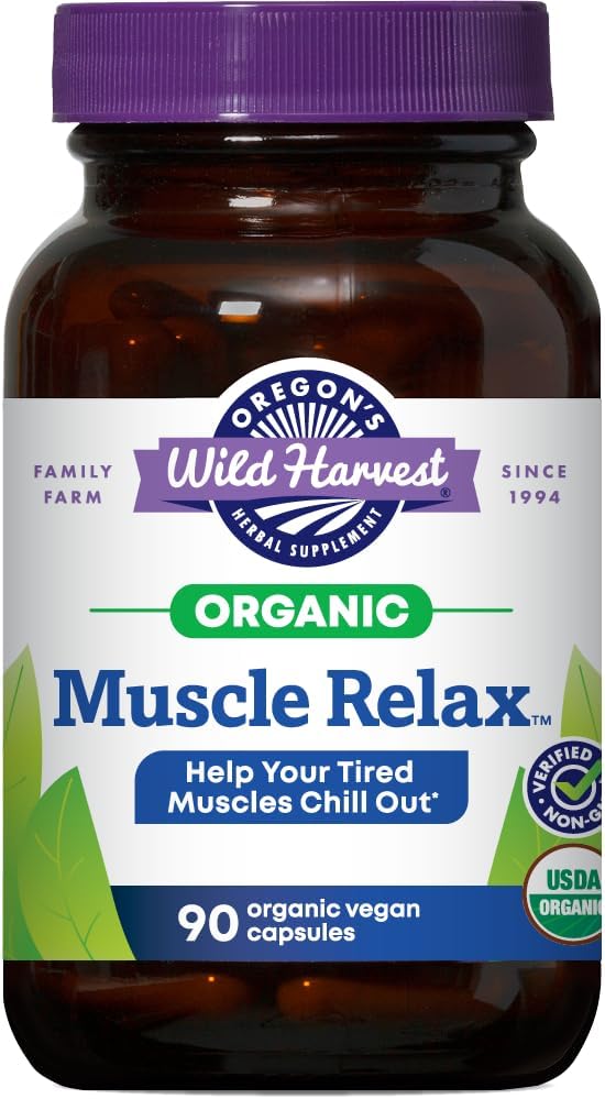 Oregons Wild Harvest Muscle Relax 90cp
