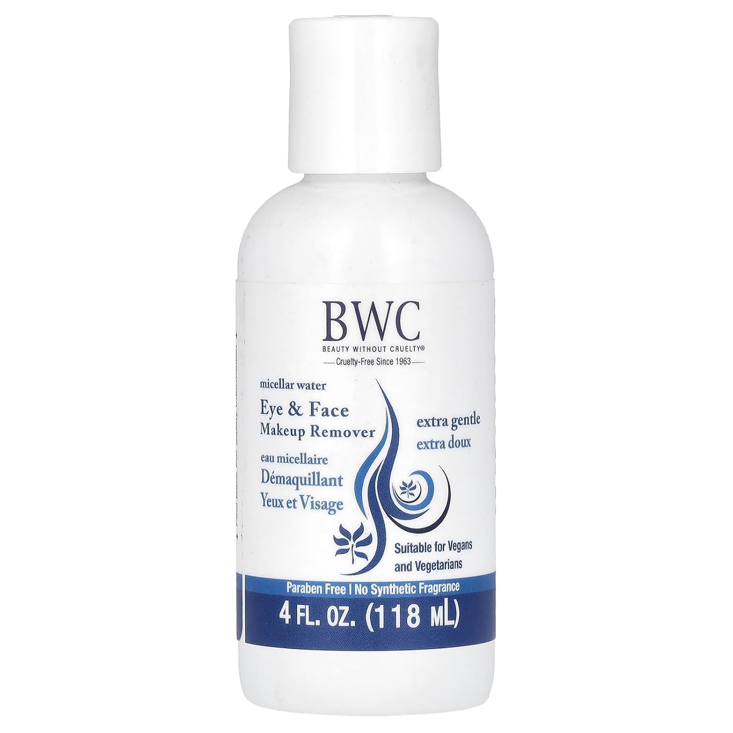 Front Label BWC Eye Makeup Remover 4oz | Healthway