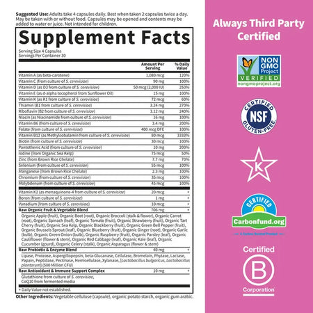 Garden Of Life Vit Code 50+Women 120cp-[HealthWay]