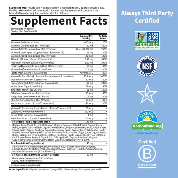 Garden Of Life Vit Code 50+Men 120cp-[HealthWay]