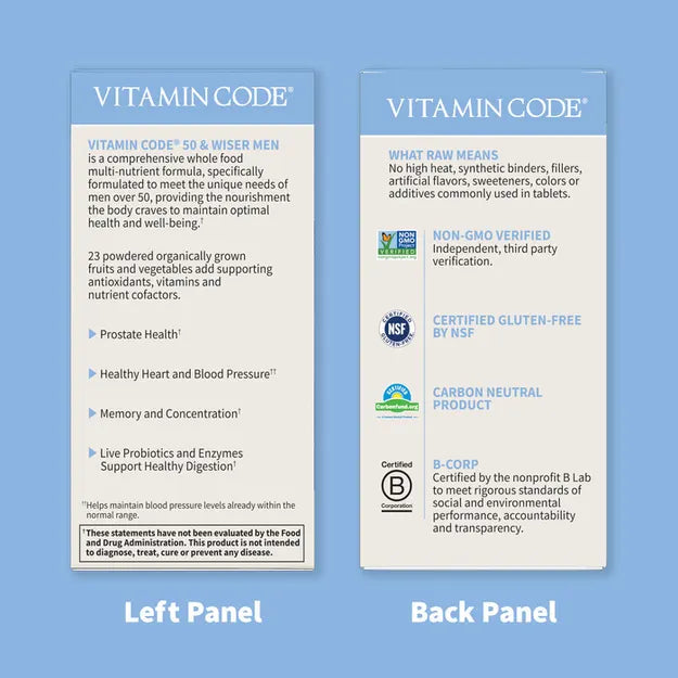 Garden Of Life Vit Code 50+Men 120cp-[HealthWay]