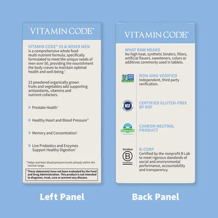 Garden Of Life Vit Code 50+Men 120cp-[HealthWay]