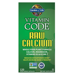 Garden Of Life Vit Code Raw Calcium 120cp