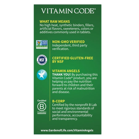 Garden Of Life Vit Code Raw Calcium 120cp-[HealthWay]