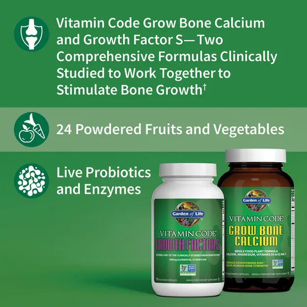 Garden Of Life Vit Code Grow Bone Kit-[HealthWay]