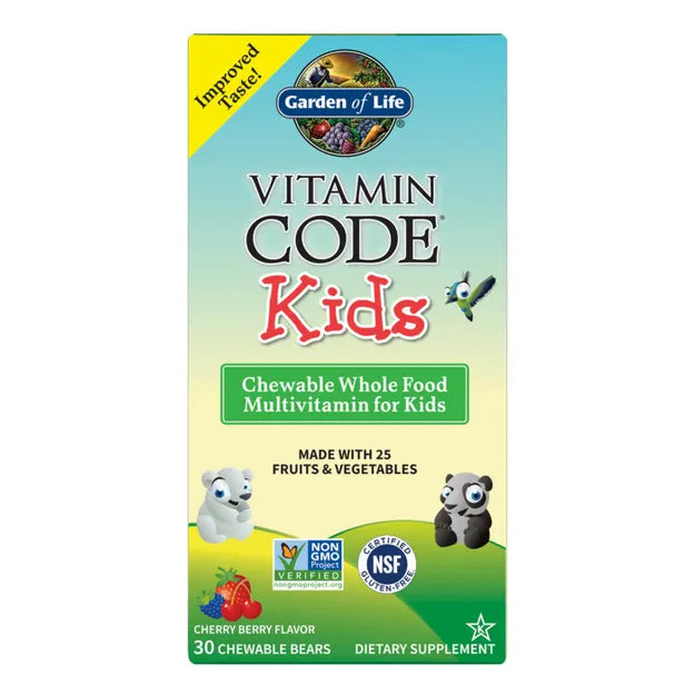 Garden of Life Vit Code Kids 60ch