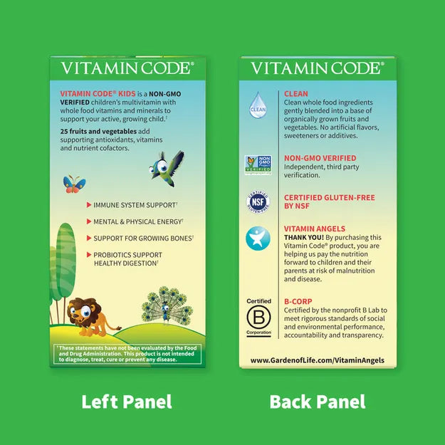 Garden of Life Vit Code Kids 60ch-[HealthWay]