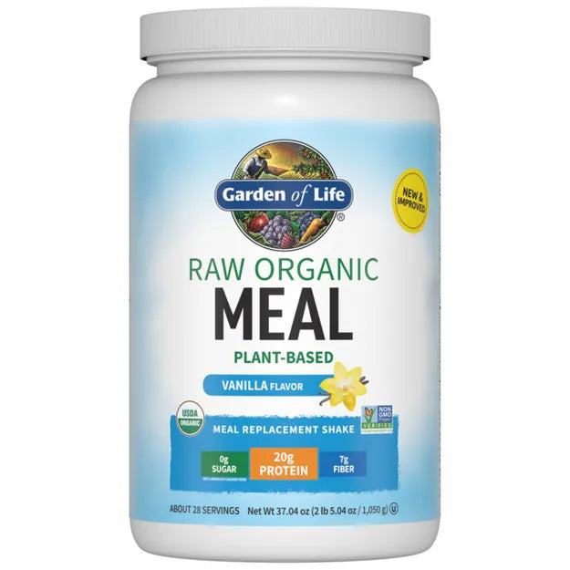 Garden of Life Raw Meal Vanilla 33.5z-[HealthWay]