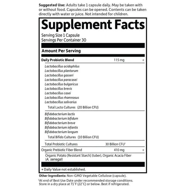 Garden of Life Dr Probiotic 1D 30B 30c-[HealthWay]