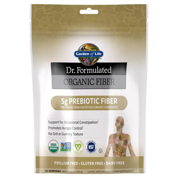 Garden of Life Dr OG Fiber Unflv 6.8oz-[HealthWay]