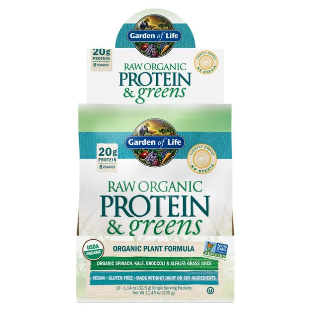 Garden of Life Raw Protein Green Lightly Sweet Pk