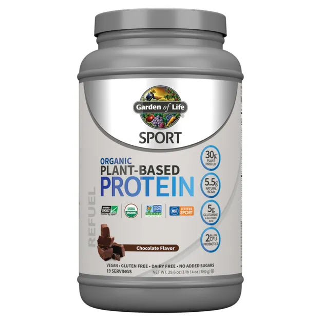 Garden of Life Sport OG Plant Protein Choc 29oz-[HealthWay]