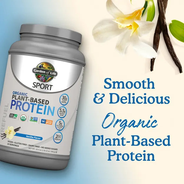 Garden of Life Sport OG Plant Protein Van 28oz-[HealthWay]