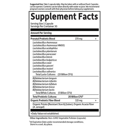 Garden of Life Dr Probiotic Prenatal SS 30vc-[HealthWay]