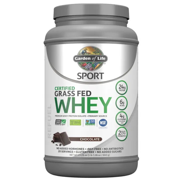 Garden of Life Sport Grass Fed Whey 24oz-[HealthWay]