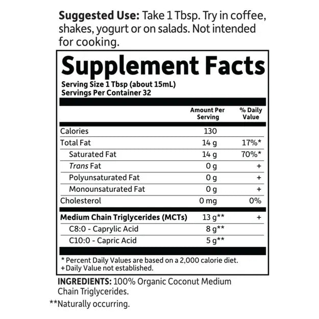 Garden of Life Dr MCT Oil OG 16oz-[HealthWay]