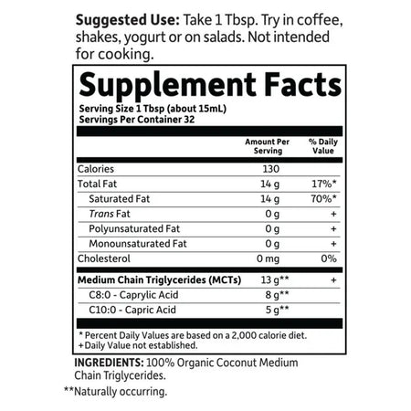 Garden of Life Dr MCT Oil OG 16oz-[HealthWay]