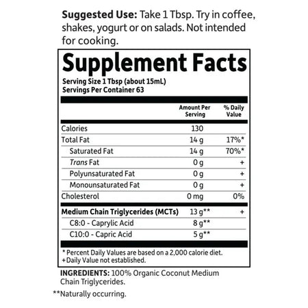 Garden of Life Dr MCT Oil OG 32oz-[HealthWay]