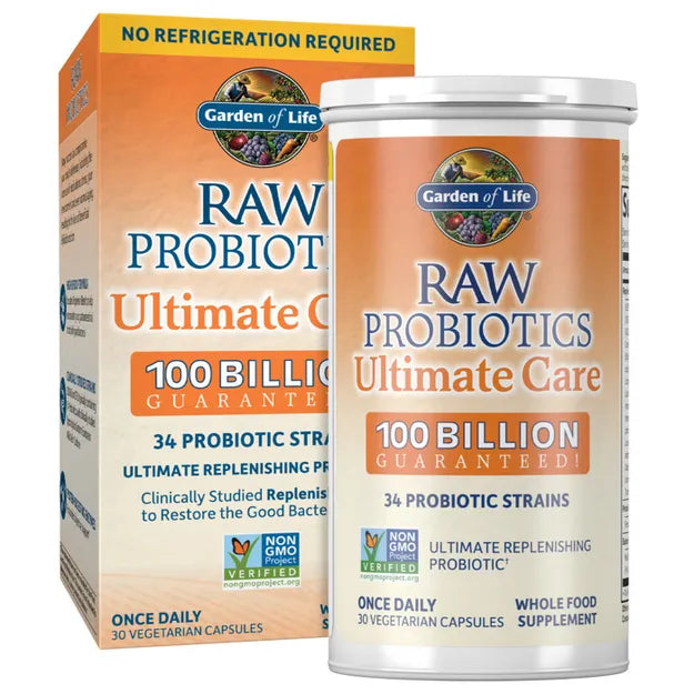 GoL Raw Probiotic SS 100B 30c-[HealthWay]