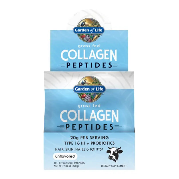 Garden of Life Collagen Peptides Unflv Pkt .7oz-[HealthWay]