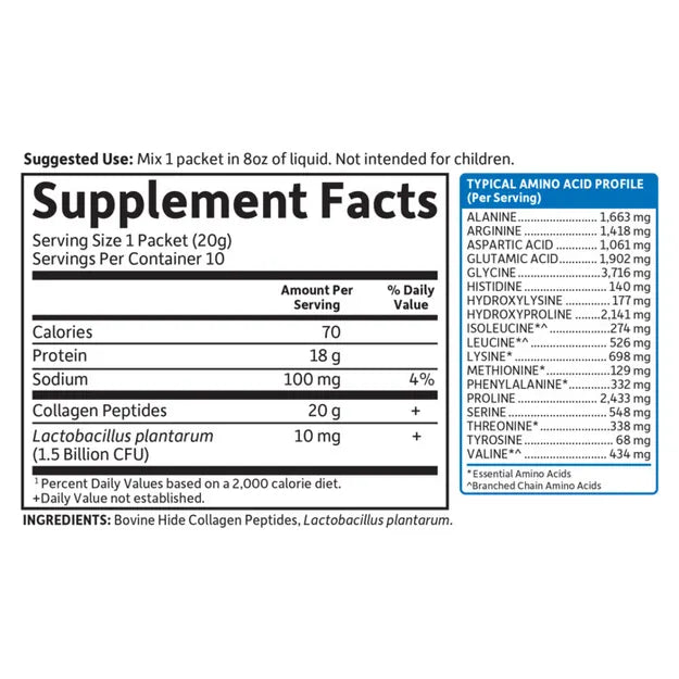 Garden of Life Collagen Peptides Unflv Pkt .7oz-[HealthWay]