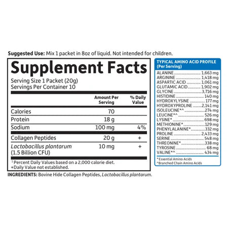 Garden of Life Collagen Peptides Unflv Pkt .7oz-[HealthWay]