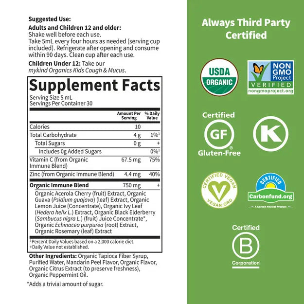 Gol MyKind Cough & Mucus 5oz-[HealthWay]