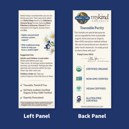 Gol MyKind Elderberry Sleep 6.5oz-[HealthWay]