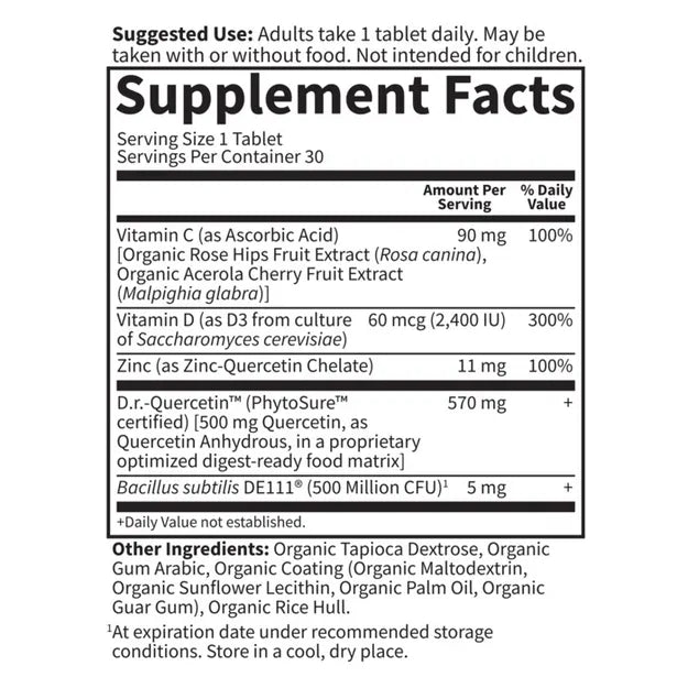 Gol Dr Quercetin Immune 30ct-[HealthWay]