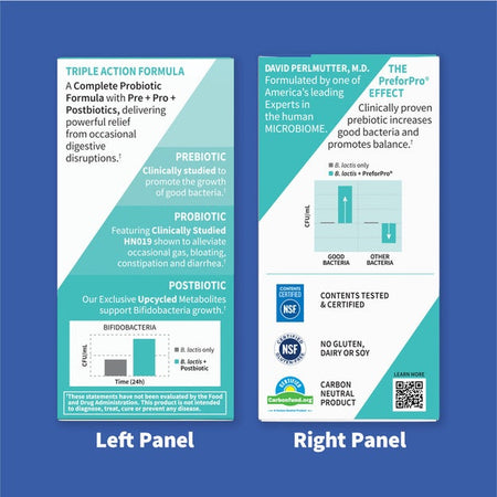 GoL Dr Probiotic Gas & Bloating 50Bill 30ct-[HealthWay]