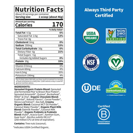 Gol Protein Creamy Choco 920g-[HealthWay]