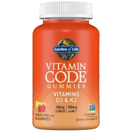 Garden of Life Vit D3 & K2 45ch-[HealthWay]