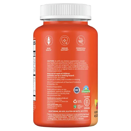 Garden of Life Vit D3 & K2 45ch-[HealthWay]