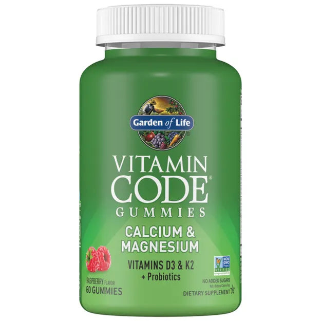 Garden of Life Calcium Magnesium 60ch-[HealthWay]