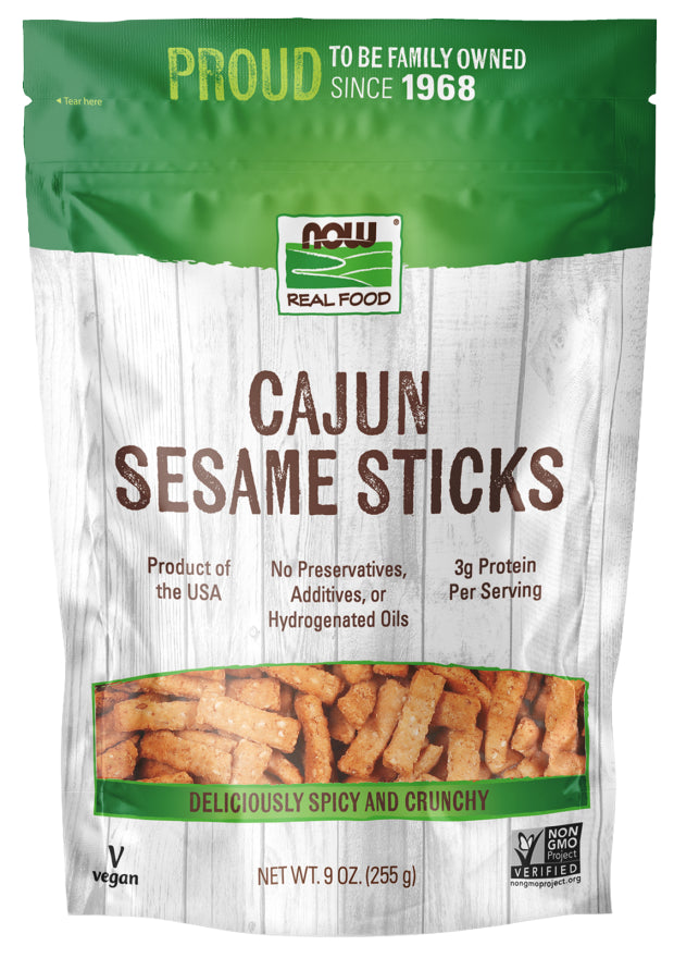 Grocery[0] - Now Sesame Sticks Cajun 9oz