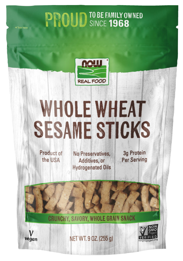 Grocery[0] - Now Sesame Sticks Whole Wheat Salted 9oz