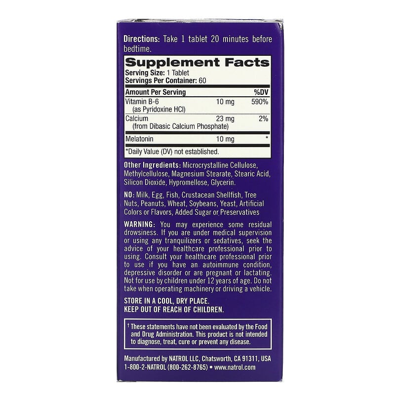 Natrol Melatonin Advanced Sleep 60tb-[HealthWay]