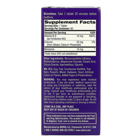 Natrol Melatonin Advanced Sleep 60tb-[HealthWay]
