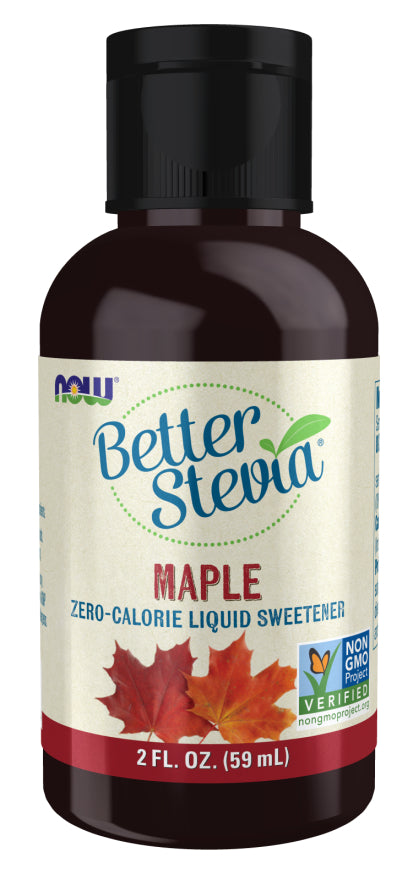 Now Stevia Maple 2oz-[HealthWay]