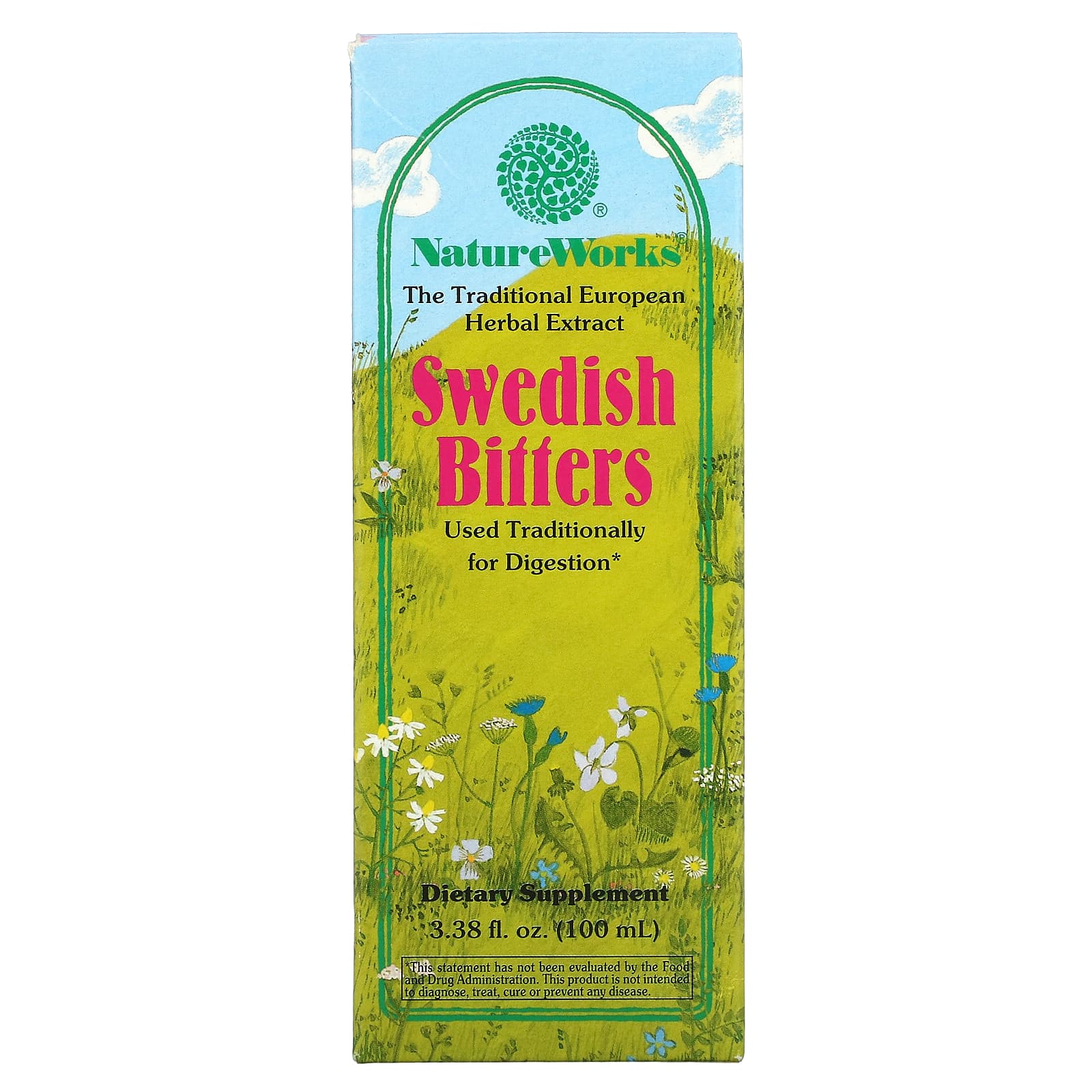 NatureWorks Swedish Bitters 3.38oz-[HealthWay]