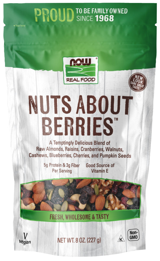 NOW NUTS ABOUT BERRIES 8 OZ-[HealthWay]