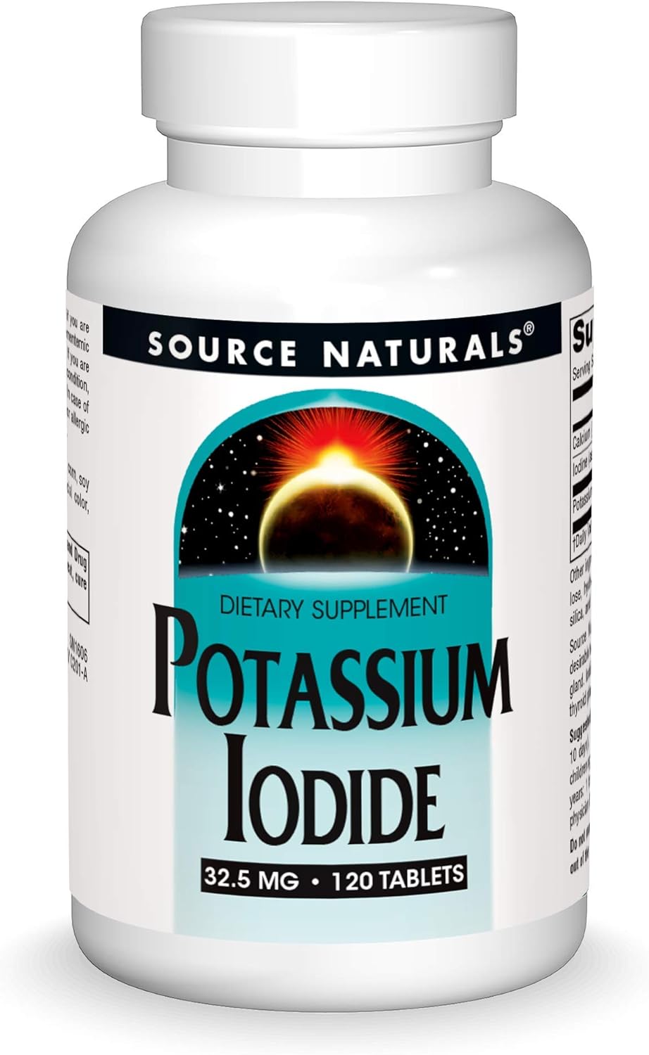 Source Naturals Potassium Iodide 120tb