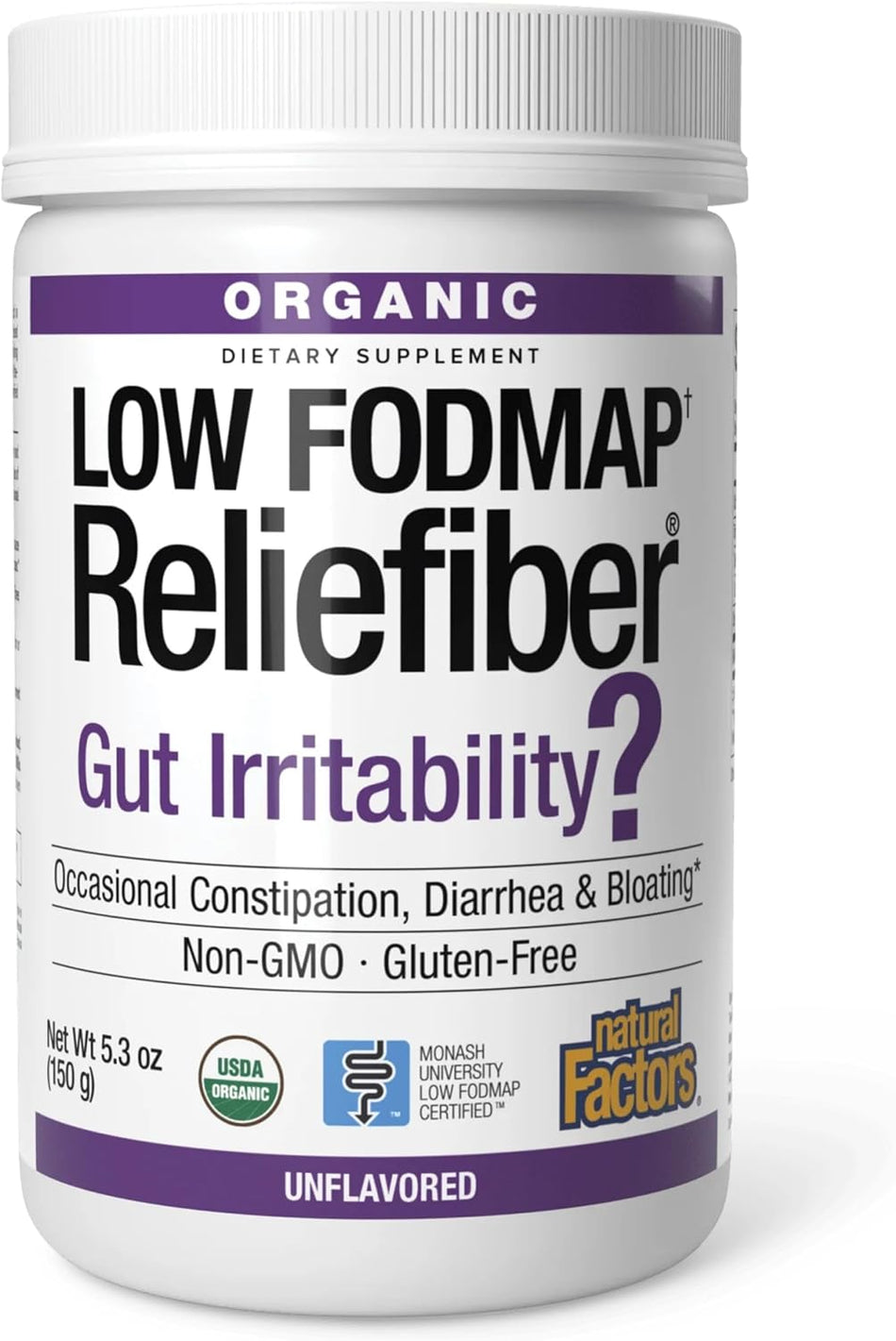 Natural Factors Reliefiber 5.3oz