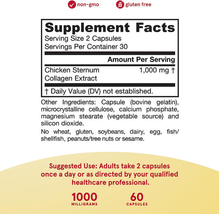 Jarrow Collagen 500mg 60cp-[HealthWay]