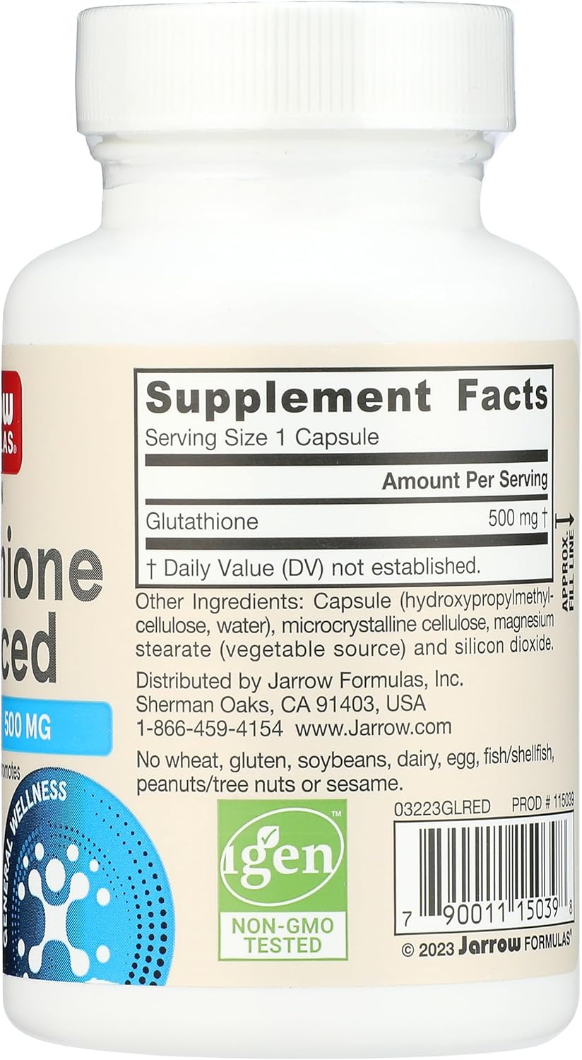 Jarrow Reduced Glutathione 60cp