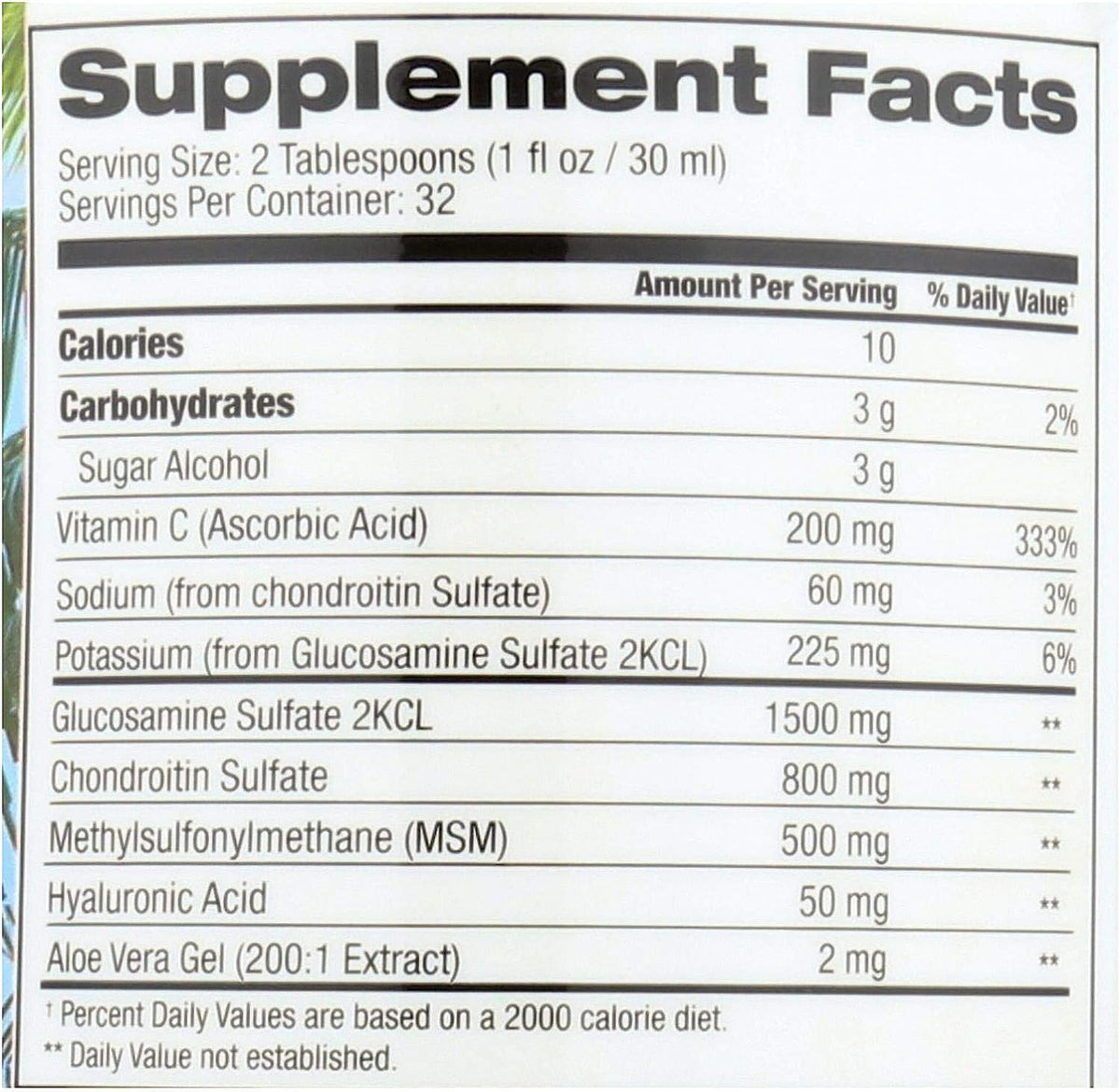 Tropical Oasis Joint Comp 32oz-[HealthWay]